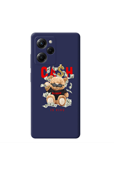 Other Xiaomi Poco X5 Pro Cash is king Dark blue Colored Silicone TPU Θήκη
