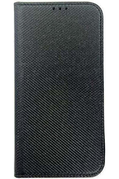 OEM Husă tip carte din silicon / piele sintetică neagră (Google Pixel 7)