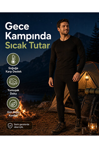 don-x | LCR’lı Erkek Kışlık Termal İçlik Takım Outdoor Alt Üst Takım