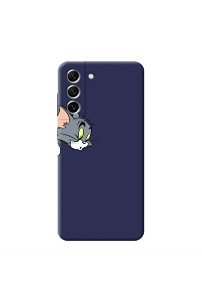Other Samsung S21 Tom 1 Dark Grey Colored Silicone TPU Θήκη