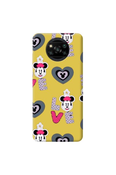 Other Xiaomi Poco X3 /X3 Pro Minnie Yellow Colored Silicone TPU Θήκη