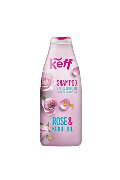 keff Sampon pentru Hidratare - Rose & Kukui Oil, 500 ml