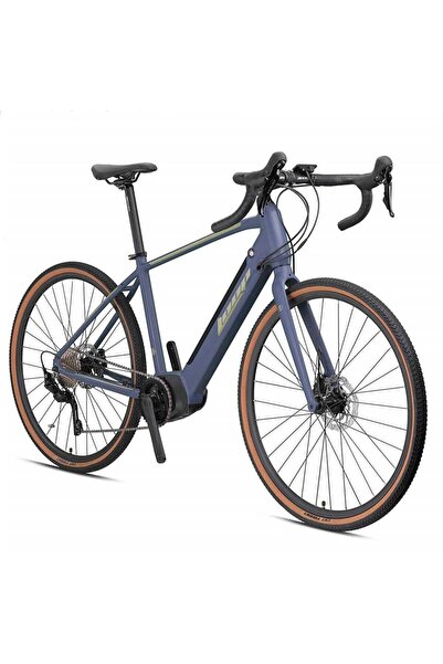 Kron POTENZA - 28" - Gravel 18.5' - 10 Vites - Elektrikli - Mat Gri-Yeşil/Mat...