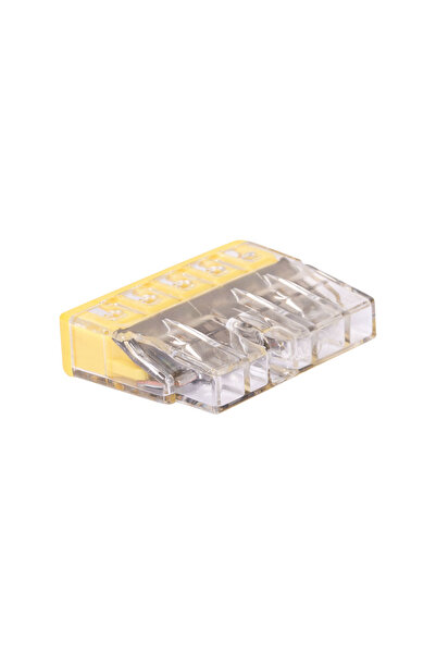 WAGO Clema Doza Compacta 5P Conductor Rigid sau Semirigid 0.5-2.5mm2, WAGO, C...
