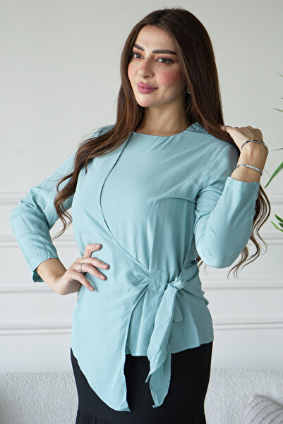 BRATO Wrap-Around Blouse