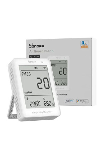 Sonoff AirGuard PM2.5/PM10 Μετρητής Αερίων PM2.5
