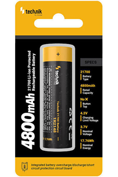 Other Modee Lighting Επαναφορτιζόμενη Μπαταρία 21700 Li-ion 4800mAh 3.7V