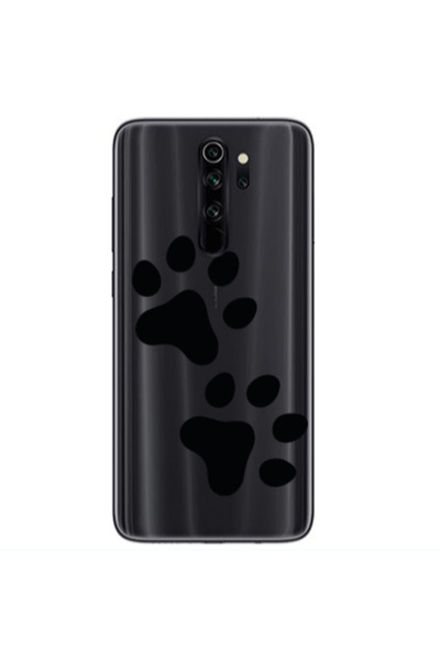 Other Xiaomi Redmi Note 8 Pro Paws Transparent Silicone TPU Θήκη
