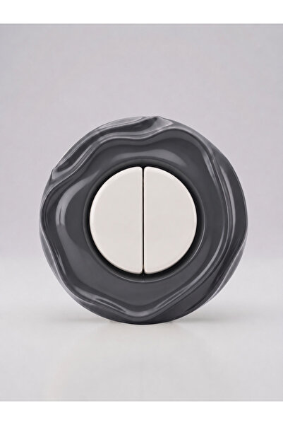 VRC Ticaret Special Design Wavy Series Exterior Gray Interior White Decorativ...