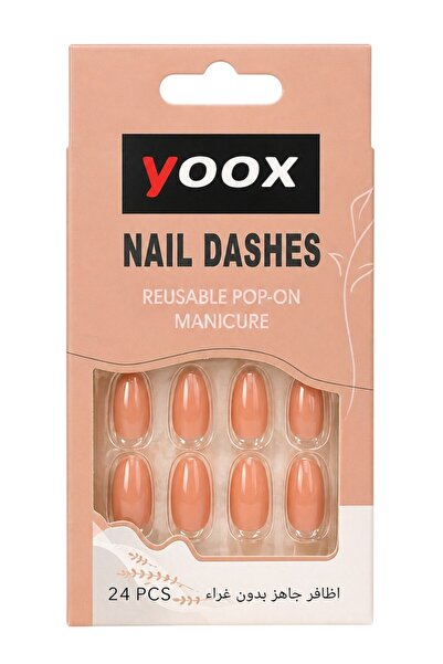YOOX COSMETICS طقم اظافر جاهز 24 حبه+ محرمة تنظيف+ مبرد اظافر صغير+عصاء مناكي...