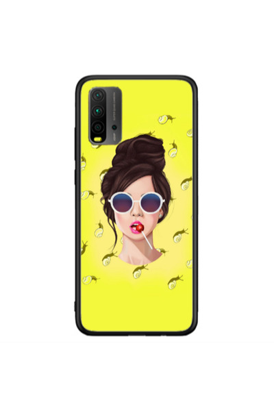 Other Xiaomi Redmi 9T Lolipop Black Glossy Θήκη