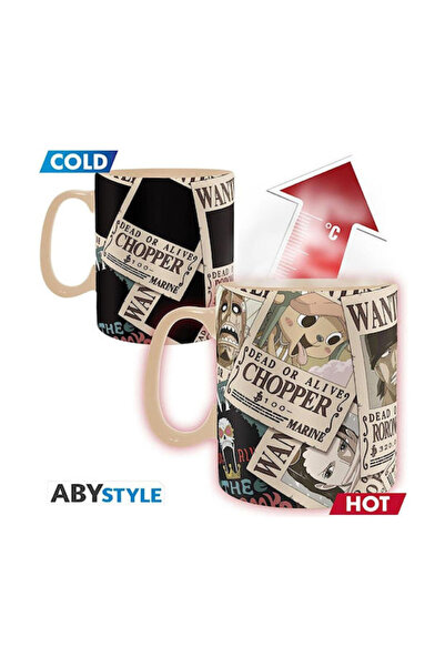 Abysse One Piece Wanted Heat Κούπα Ομάδας Καπέλου Άχυρου Κεραμική 460ml Κωδικ...