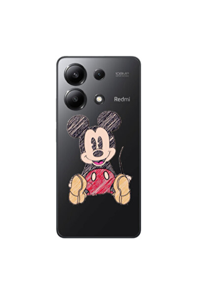 Other Xiaomi Redmi Note 13 4G Mickey mouse 2 Transparent Silicone TPU Θήκη