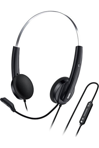 GENIUS HS-220U Ακουστικά Πολυμέσων On-Ear με Τεχνητή Νοημοσύνη και Μικρόφωνο ...