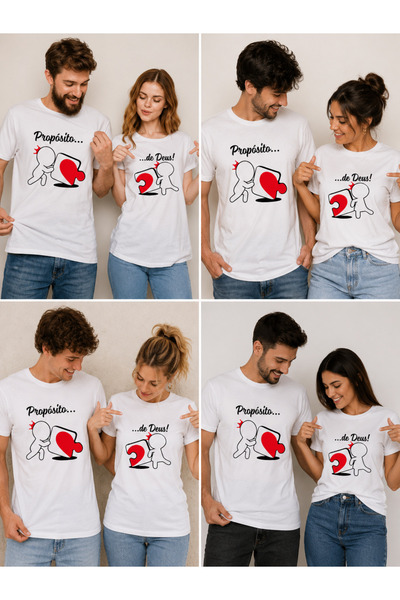 NUATEX T-SHIRT ΒΑΣΙΚΟΥ ΣΧΕΔΙΟΥ "DEAR COMBINATION" (2 τεμάχια αποστέλλονται, ε...