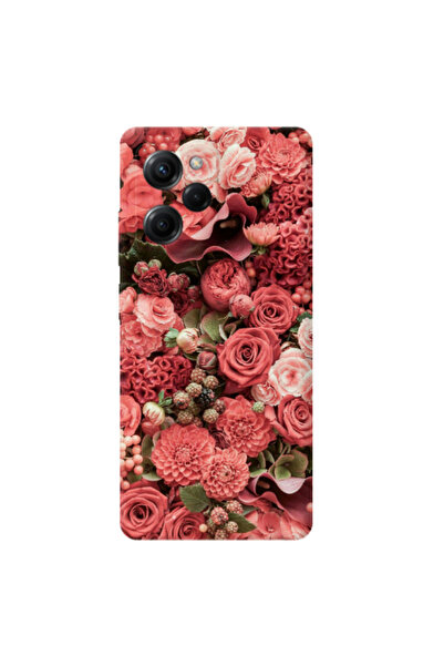 Other Xiaomi Poco X5 Pro Rose festival Transparent Silicone TPU Θήκη