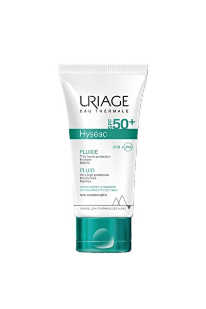 Uriage Hyseac Fluid SPF50+ Ελαφριά Αντηλιακή Κρέμα με Ματ Τελείωμα για Λιπαρό...