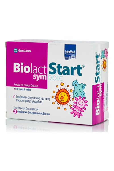 İNTERMED Biolact Start Συμβιωτικά Προβιοτικά για Παιδιά, 20 φακελάκια