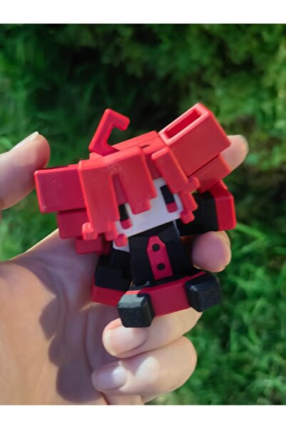 Modellio3D Teto Pixel-Style Mini Figürü