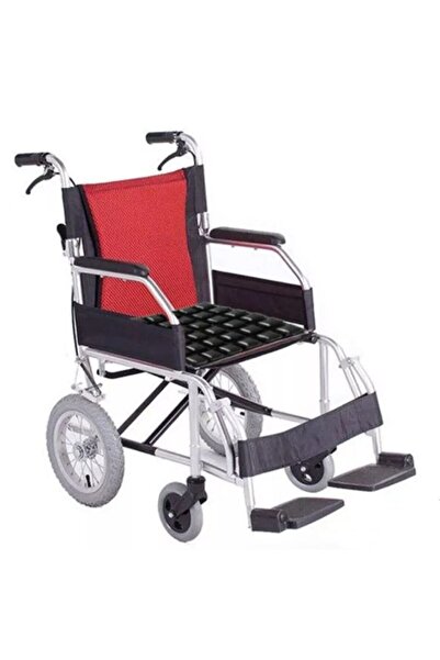 ALHENA ®   Fofo Medical HF2008 Pernă anti-escară cu auto-umflare, portabilă, cu husă de protecție, 42 x 42 cm