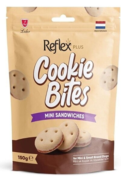 Reflex Plus Cookie Bites Mini Sandviç Mini ve Küçük Irk Yetişkin Köpek Ödül M...
