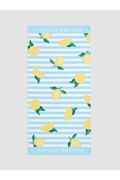 LC Waikiki Quality Pieces from Çelebi Store Lemon Embroidered Girls' Cotton B...