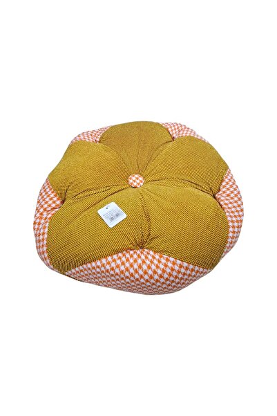 Tradesor Μαξιλάρι καρέκλας Πουφ - 50cm - 720186 - Yellow/Orange