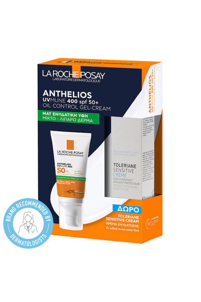 La Roche Posay La Roche-Posay Anthelios UVMune 400 Τζελ-Κρέμα Ελέγχου Λιπαρότ...