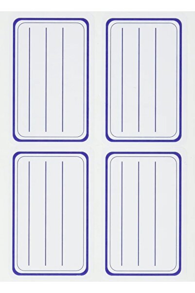 AVERY Σχολικές ετικέτες με μπλε γραμμές, 36 x 56 χιλιοστά