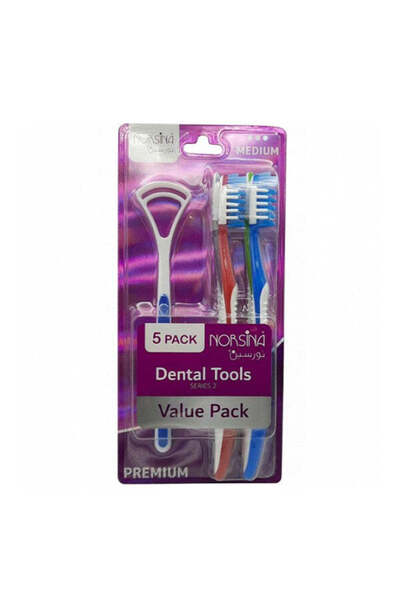 Norsina Dental Care Set Value Pack No. 2 – Complete Oral Hygiene Kit