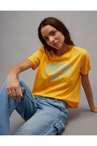 AMERICAN EAGLE AE Everyday Destination Graphic T-Shirt