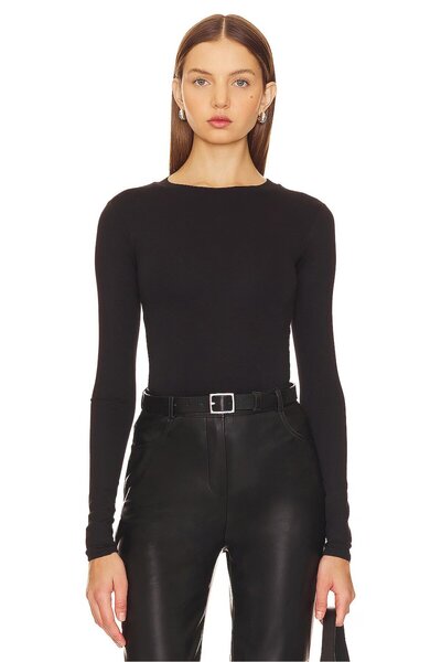 ostende Women's Crew Neck Long Sleeve Bodysuit