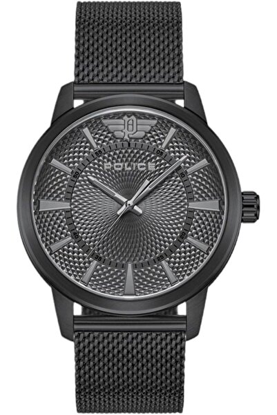 Police Quartz Analog Display Watch with Stainless Steel Strap for Men by Raho...