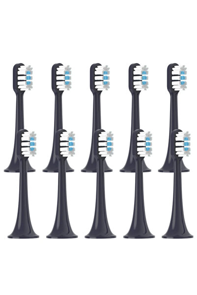 Choice 10pcs Purple 10pcs For Mijia T302 Replacement Brush Heads Sonic Electr...