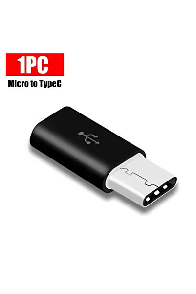 Choice5 typec black 1pcs USB Type-C Adapter Type C To Micro USB Female To Mal...