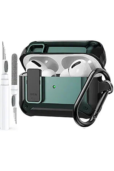 Arabest Headphone Case,Armor Shockproof Hard Cover for AirPods Pro 3,Lock Des...
