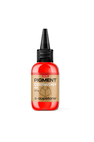 E-CUPSTONE Pigment Concentrat ROSU, lichid, pentru gips polimeric, 30 ml