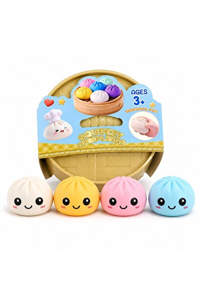 Flippy Toy Dumpling Squishy, 5 cm, Assorted colors model2