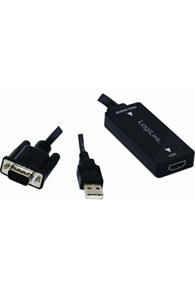 LogiLink Convertor USB-A / VGA tată la HDMI mamă 1 buc. CV0060