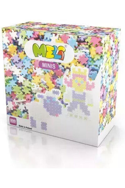 meli Set de construcție pentru copii de 3+ ani, 800 de piese, Cod: 50306