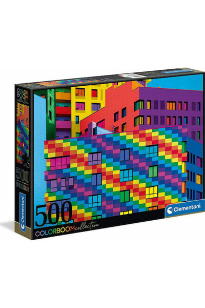CLEMENTONI Puzzle ColorBoom cu Pătrate 2D 500 Piese Cod: 35094