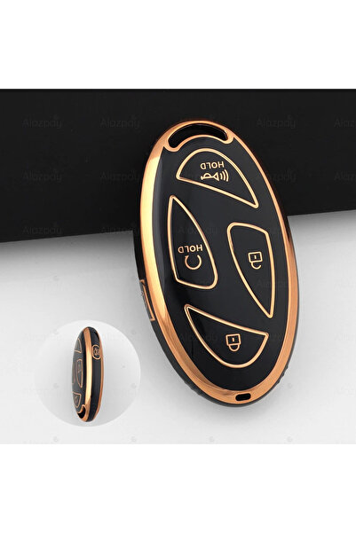 Alazpay Za Hyundai Tucson Ioniq Kona Elantra Gold Edge TPU futrola za ključev...