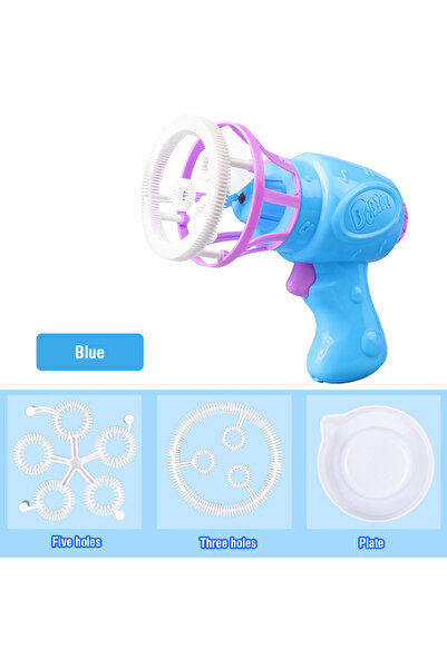 Choice1 Blue Bubble Creative Bubble Guns Toys Soap Bubbles Machine Blower Mak...