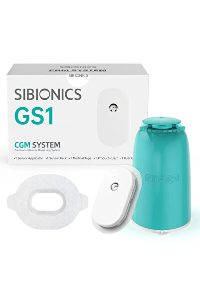 SIBIONICS GS1 CGM Sürekli Glikoz Takip Sensörü