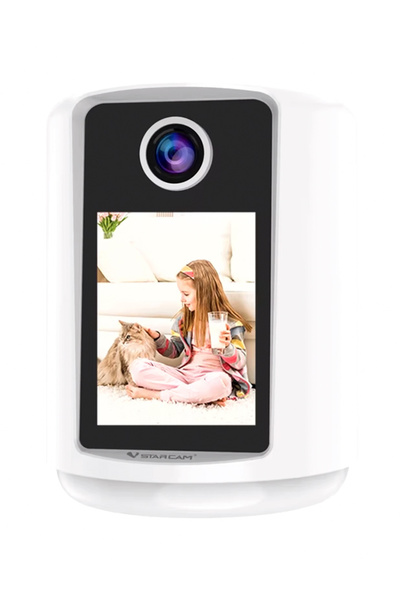 Vstarcam smart κάμερα CV331S με οθόνη, 3MP, WiFi, 2000mAh, SD