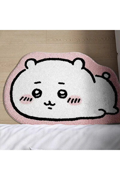 Choice1 MINISO 40-60cm Chiikawa Floor Rug Anti-slip Soft Carpet For Bedroom L...