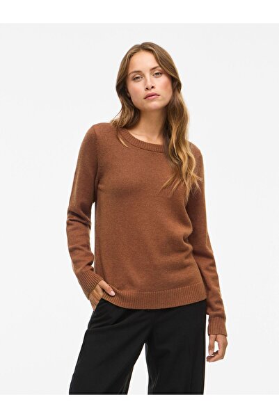VILA Knitted Pullover VIRIL Round neck