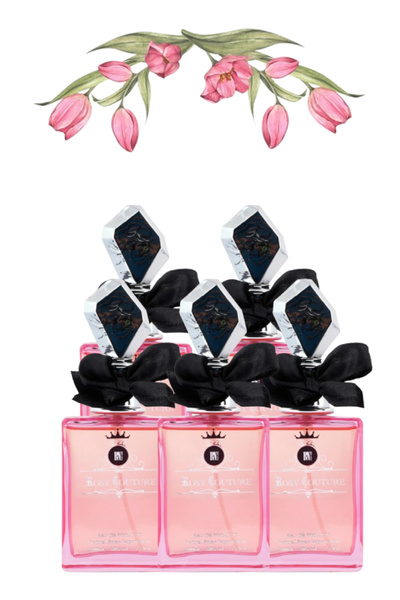 BN PARFUMS 5 Pieces Rosy Couture Perfume 100ML