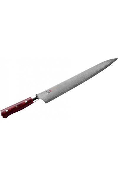 MCUSTA Cutit Zanmai Classic Pro Flame, 24 cm, 33 straturi otel VG-10, lemn pa...