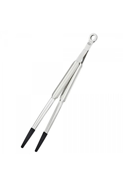 ROESLE Cleste de bucatarie, Roesle, Inox / Silicon, 31 cm, Negru / Argintiu